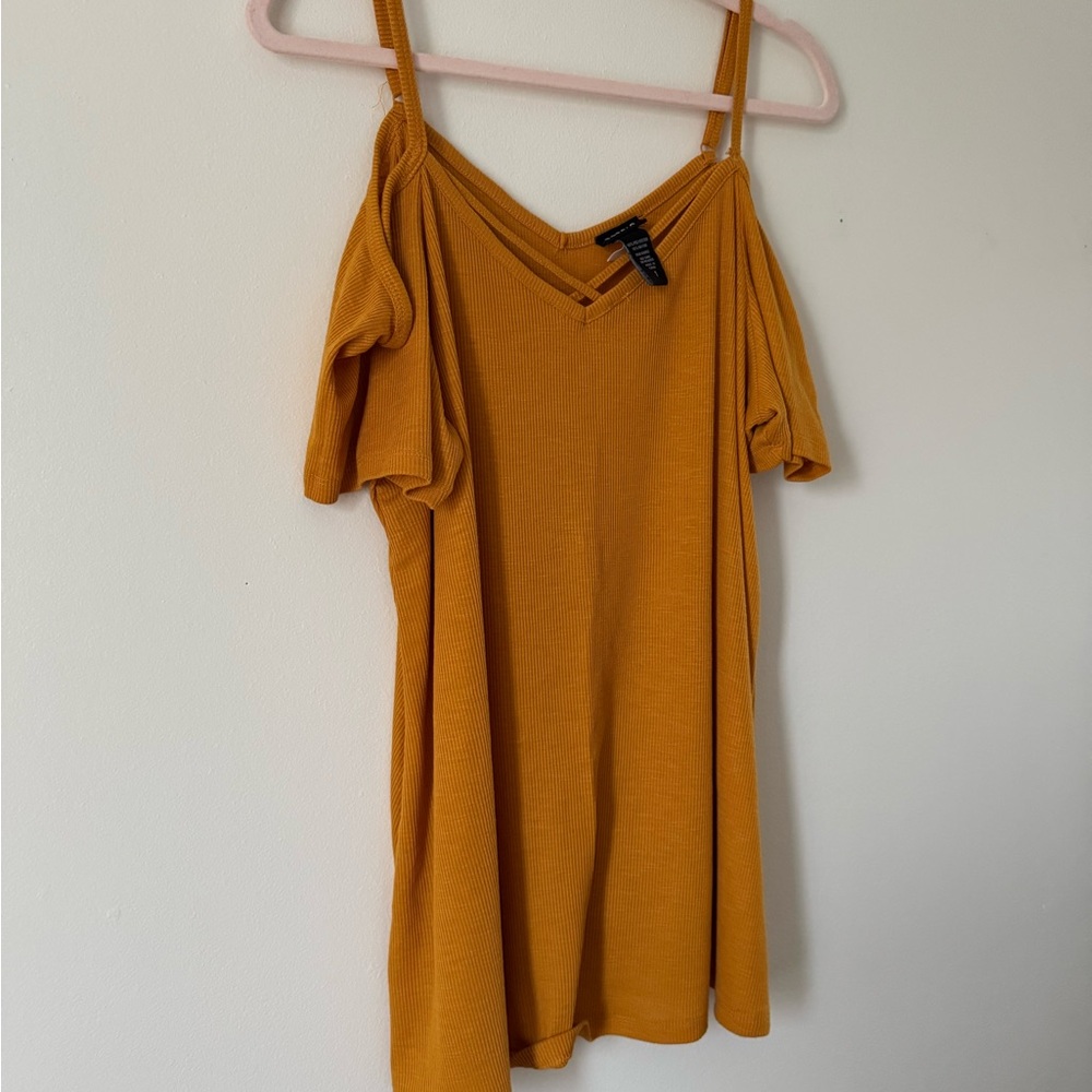 Torrid Cold Shoulder Ribbed Top - Picture 6 of 6